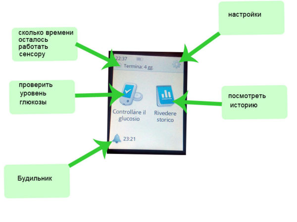 Главный экран на русском языке ридера фристайл либре