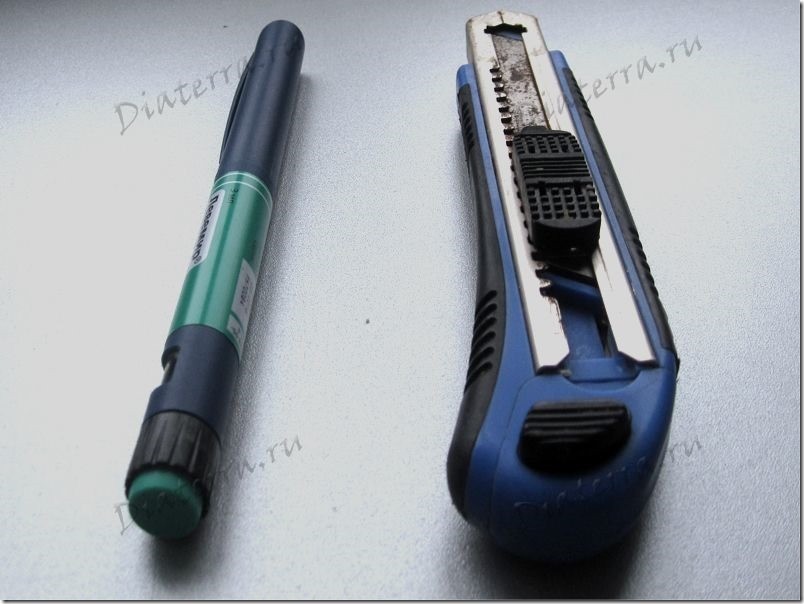 Подготовка инструмента для разборки одноразовой шприц ручки